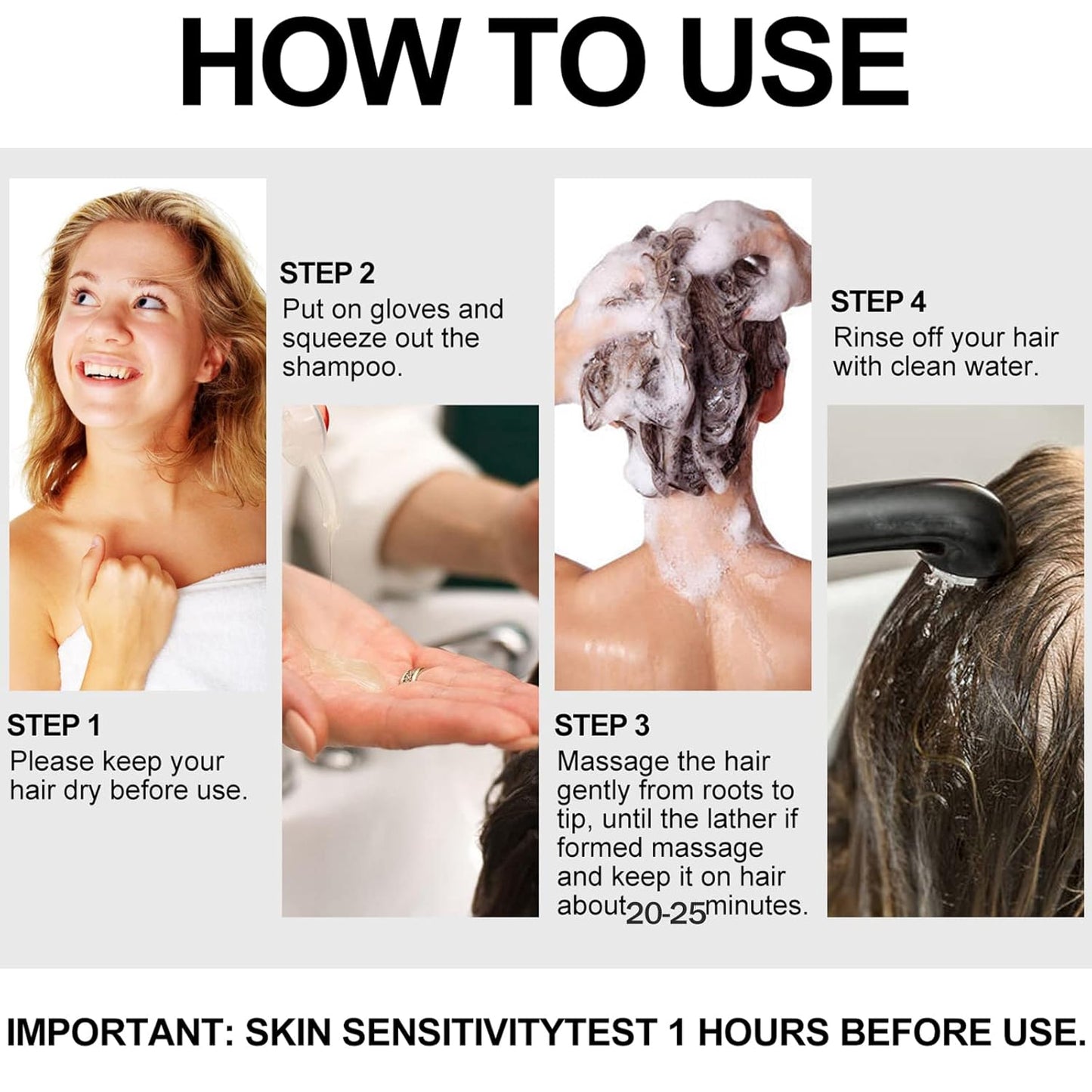 Magic 2 in 1 Hair Color Shampoo