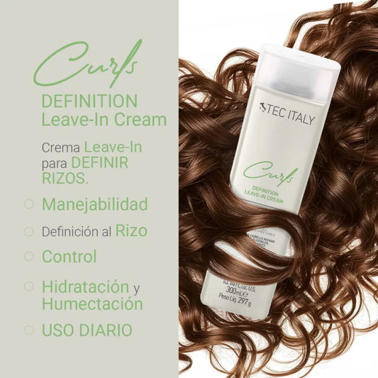 Tec Italy Curls Definition Leave-in Cream