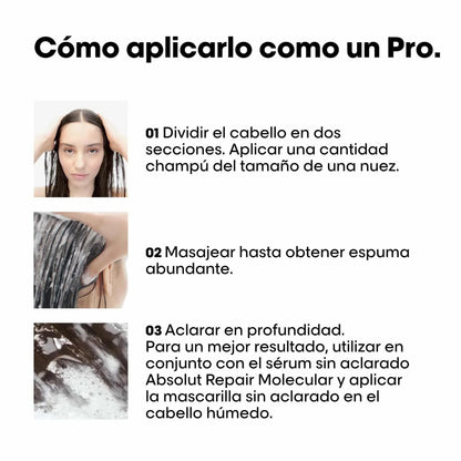 Absolut Repair Molecular Shampoo