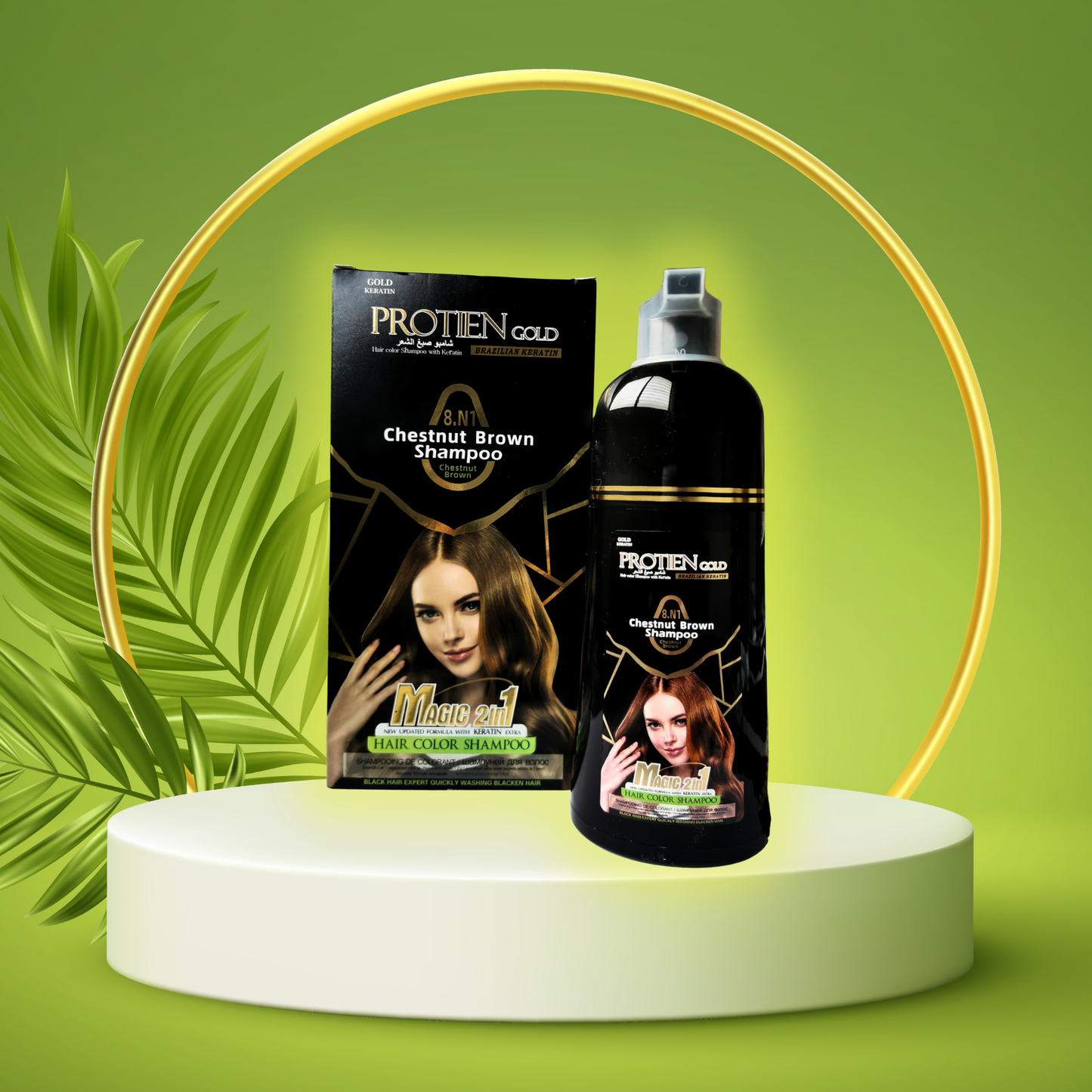 Magic 2 in 1 Hair Color Shampoo